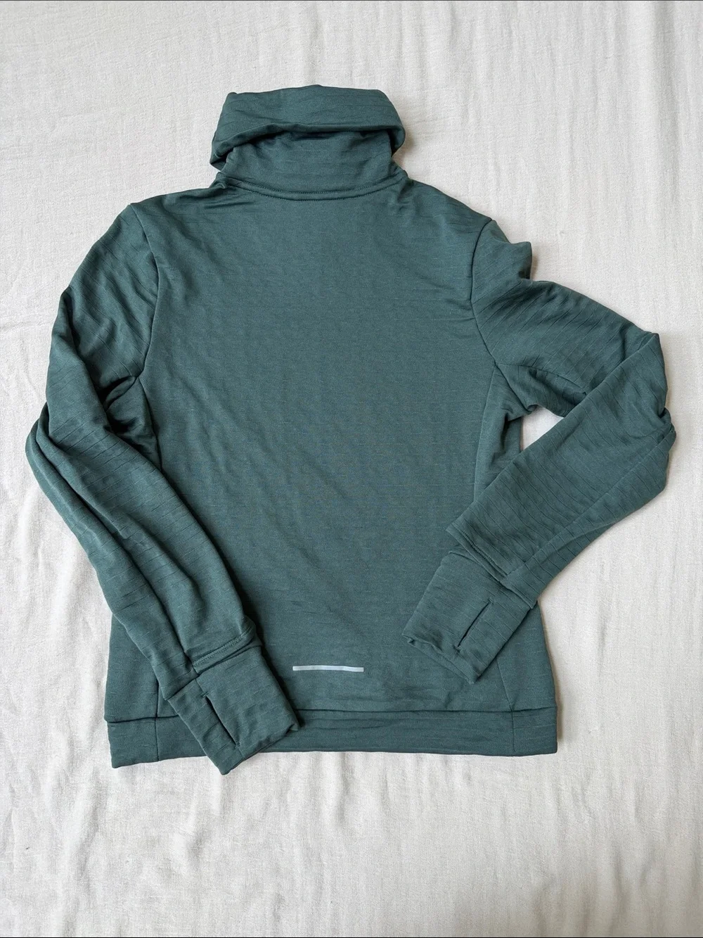 Nike Running Women’s Therma-FIT Cowl Neck Pullover XS Green
